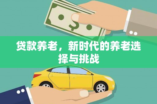 龙安贷款养老，新时代的养老选择与挑战