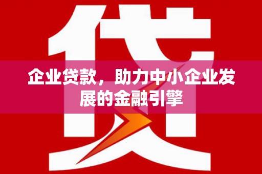 龙安企业贷款，助力中小企业发展的金融引擎