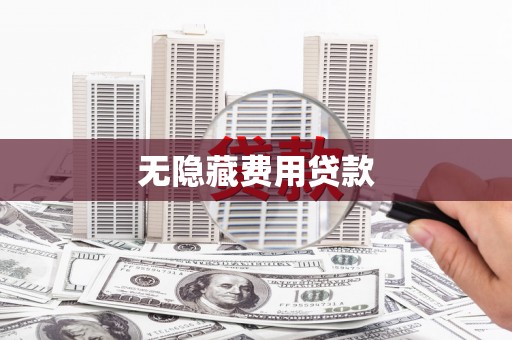 龙安无隐藏费用贷款