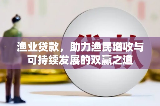 龙安渔业贷款，助力渔民增收与可持续发展的双赢之道