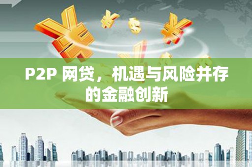 龙安P2P 网贷，机遇与风险并存的金融创新