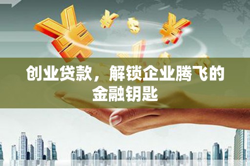 龙安创业贷款，解锁企业腾飞的金融钥匙